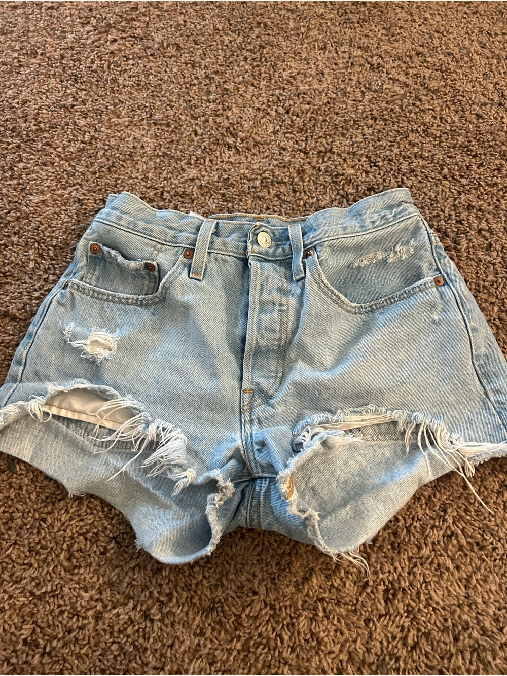 Women’s Levi’s 501 denim shorts size 26